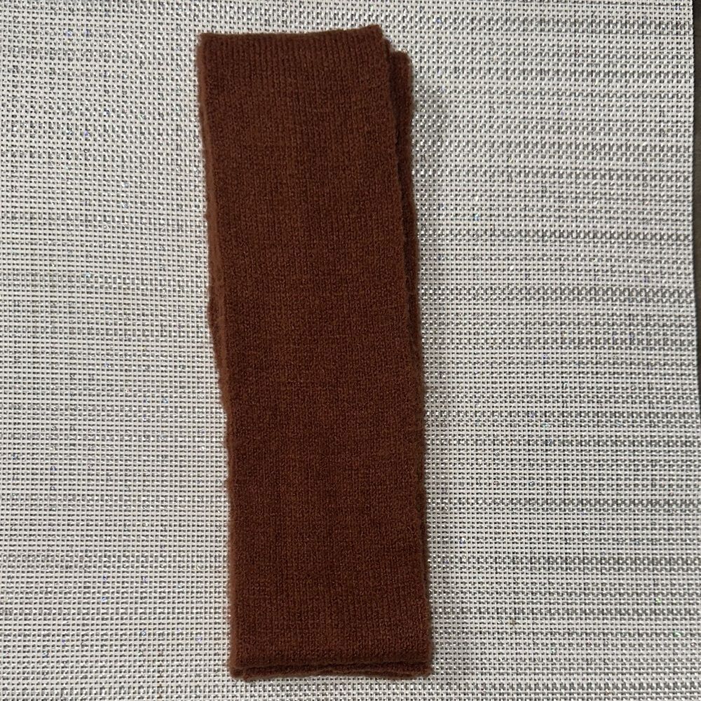ASOS Rust Brown Knit Belt for a Cardigan Pictured